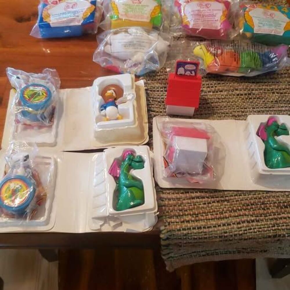 McDonalds Happy Meal Toy Lot Richard Scarry Disney